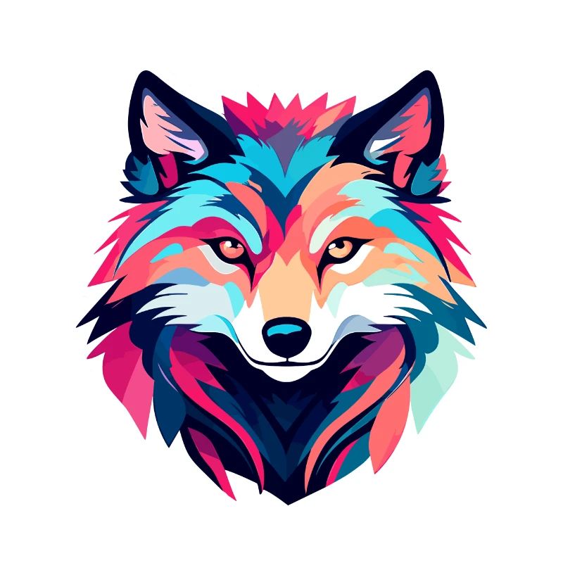 Wolf Zeichnung