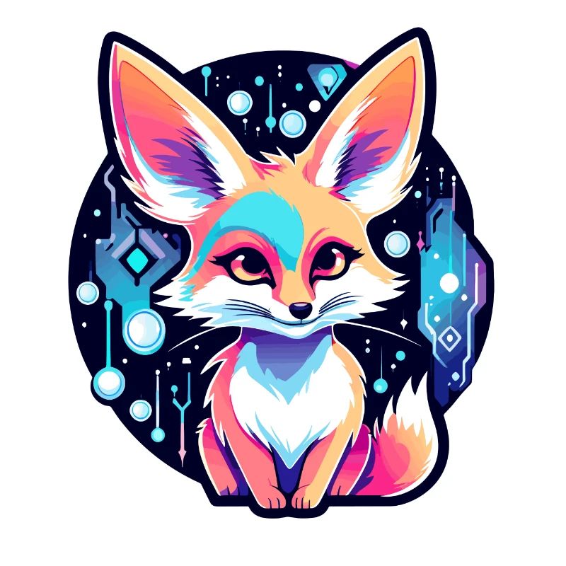 Desert Fox Fennec Drawing