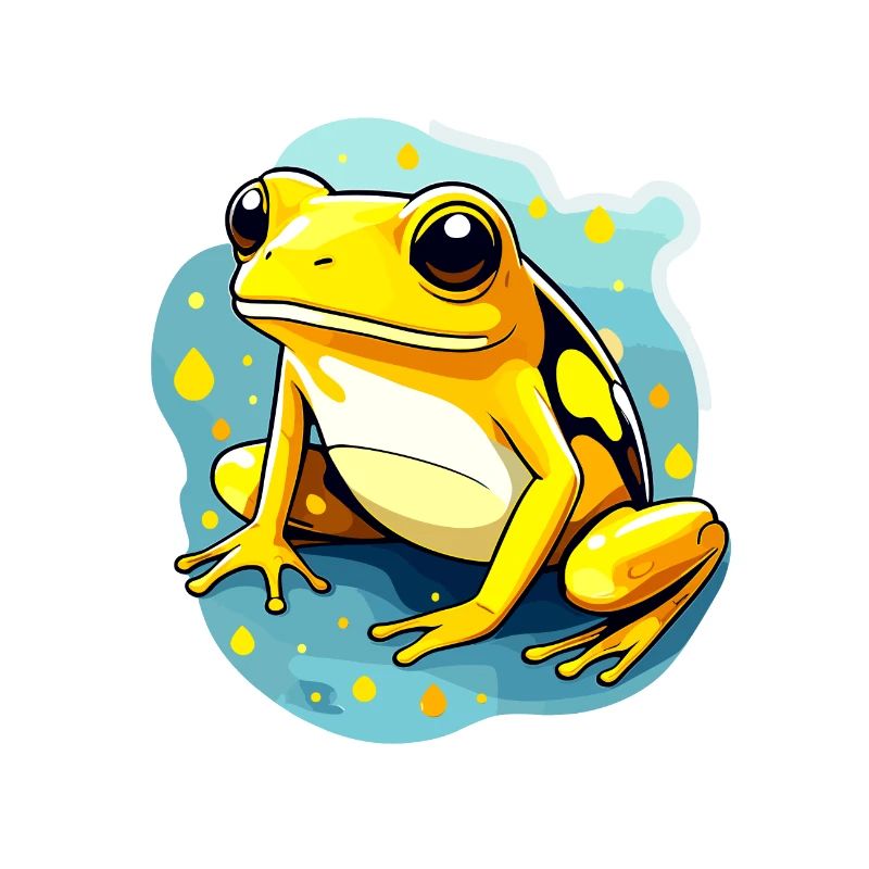 Poison Dart Frog Frog Drawing