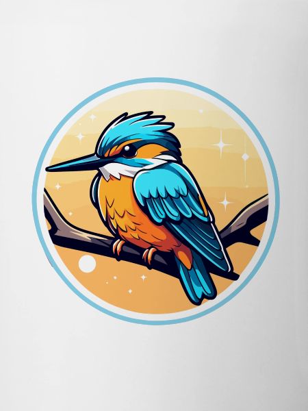 Kingfisher Bird Drawing