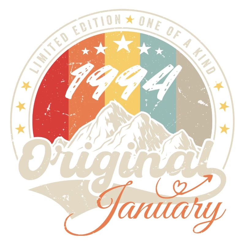 Januar 1994 Vintage Retro Geburtstagsgeschenk