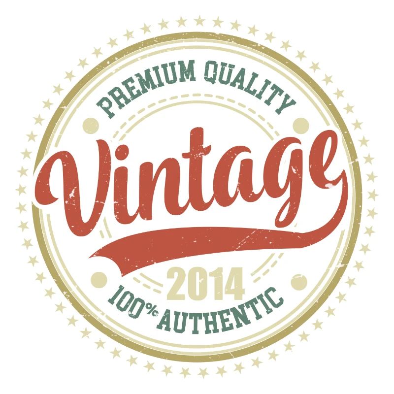 Vintage 2014 Retro Anniversary 2014