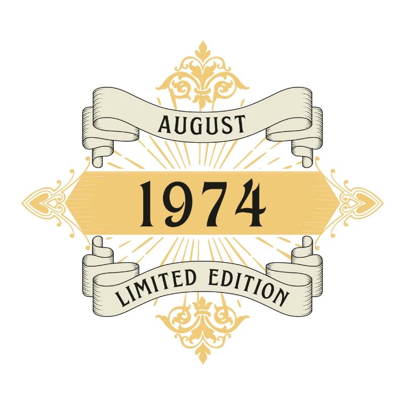 Août 1974 anniversaire édition limitée