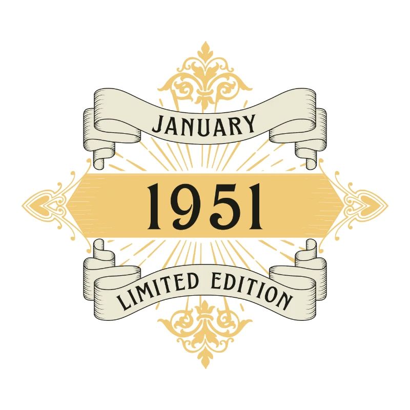 Janvier 1951 anniversaire édition limitée
