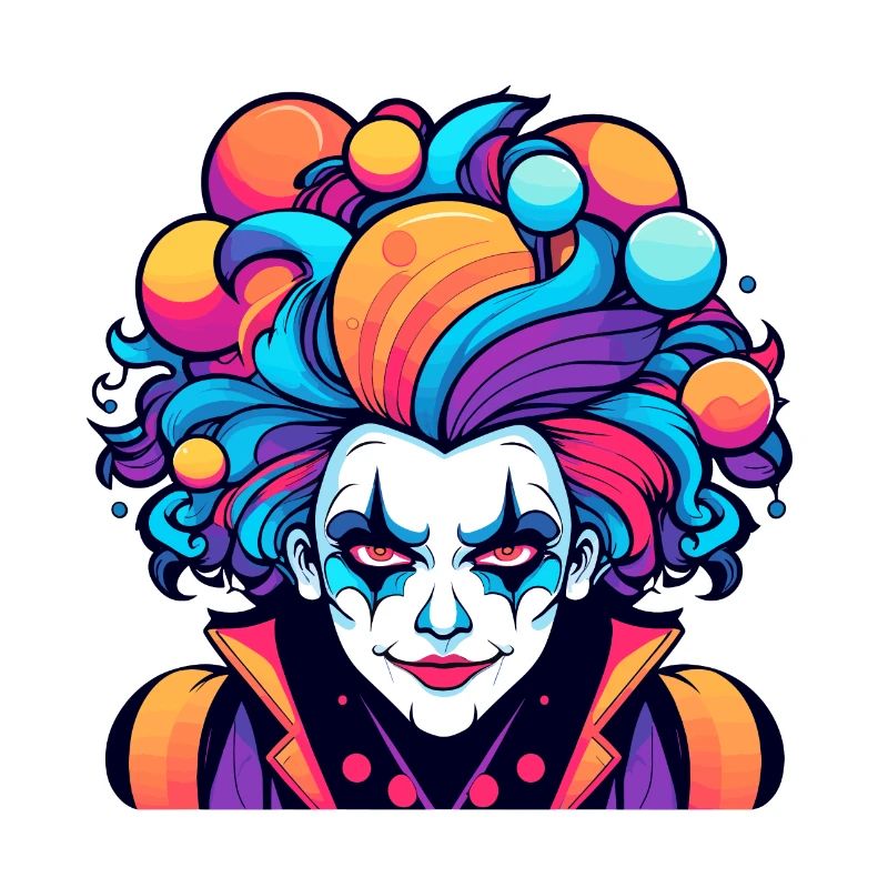 Dessin de clown