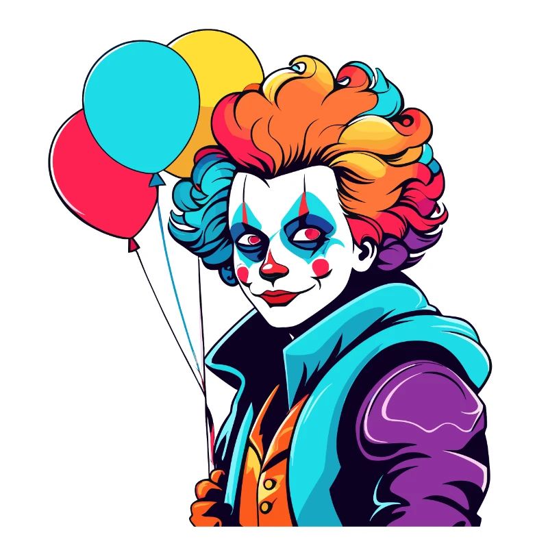 Clown Drawing