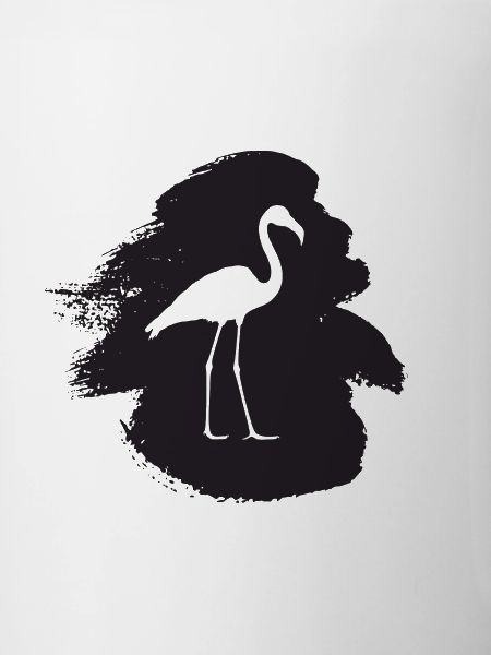 Exotic water bird flamingo