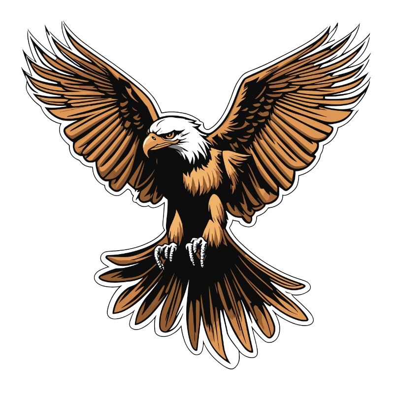 Illustration de l’aigle
