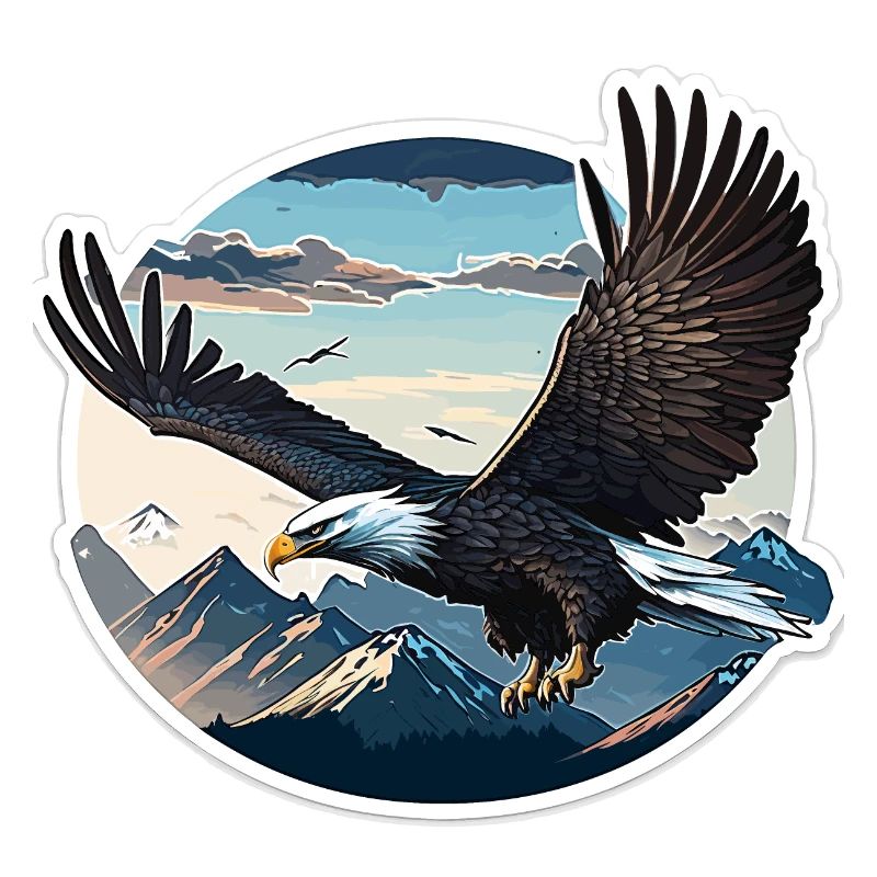 Aigle majestueux