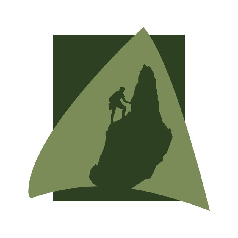 Kletterer Berg Felsklettern