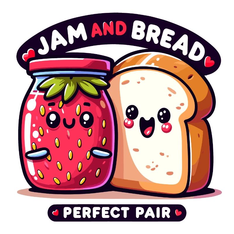 Marmelade und Brot, das perfekte Paar