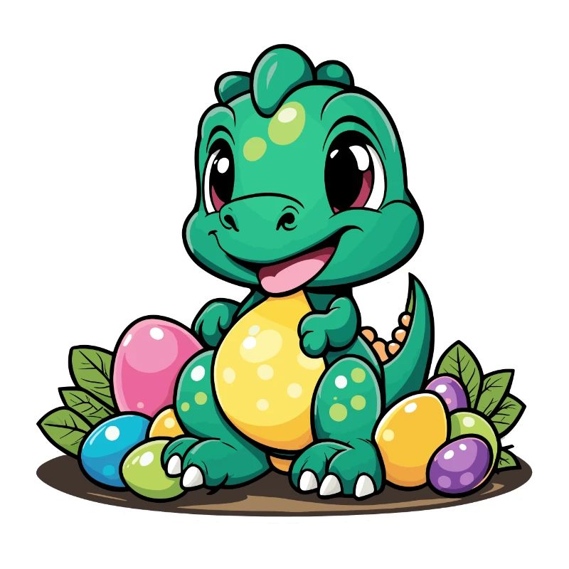 Dinosaurier Ostereier Ostern