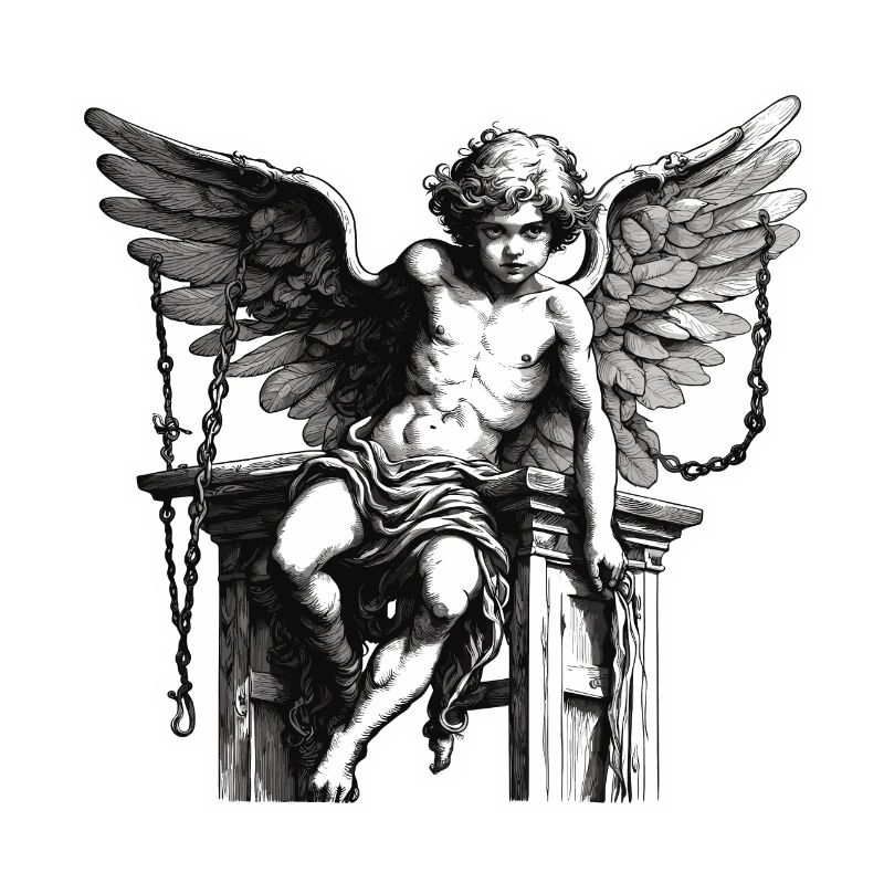 Cupidon / Amour / Flèche / Coeur / Saint Valentin