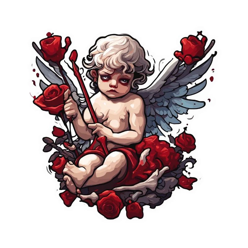 Cupidon / Amour / Flèche / Coeur / Saint Valentin