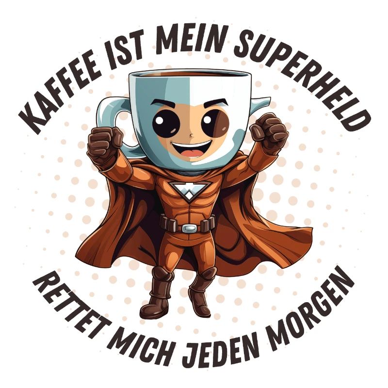 Kaffee ist mein Superheld