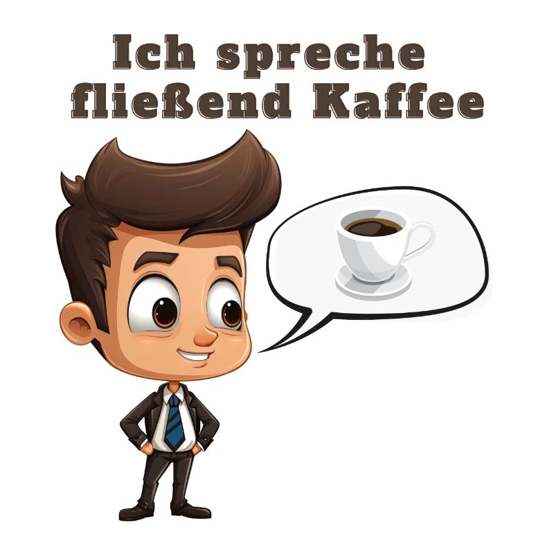 Ich spreche Kaffee