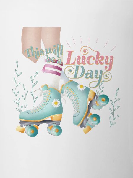 Roller Skating Girl
