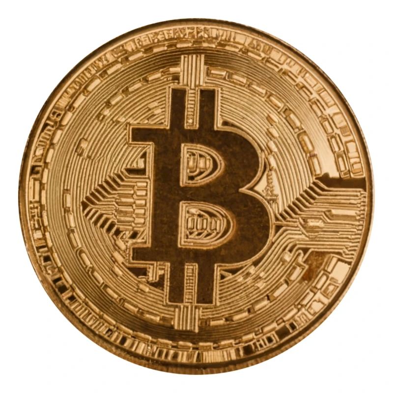 Bouton « BITCOIN » design, logo, autocollant, aimant