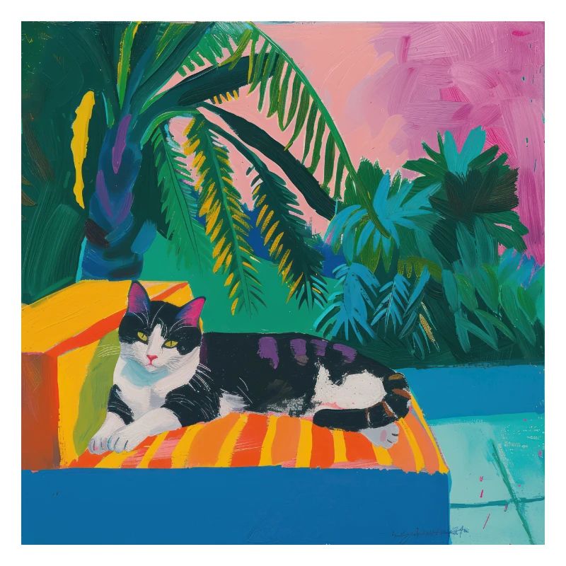 katze, katzen bunt, tier, geschenk, geschenkidee