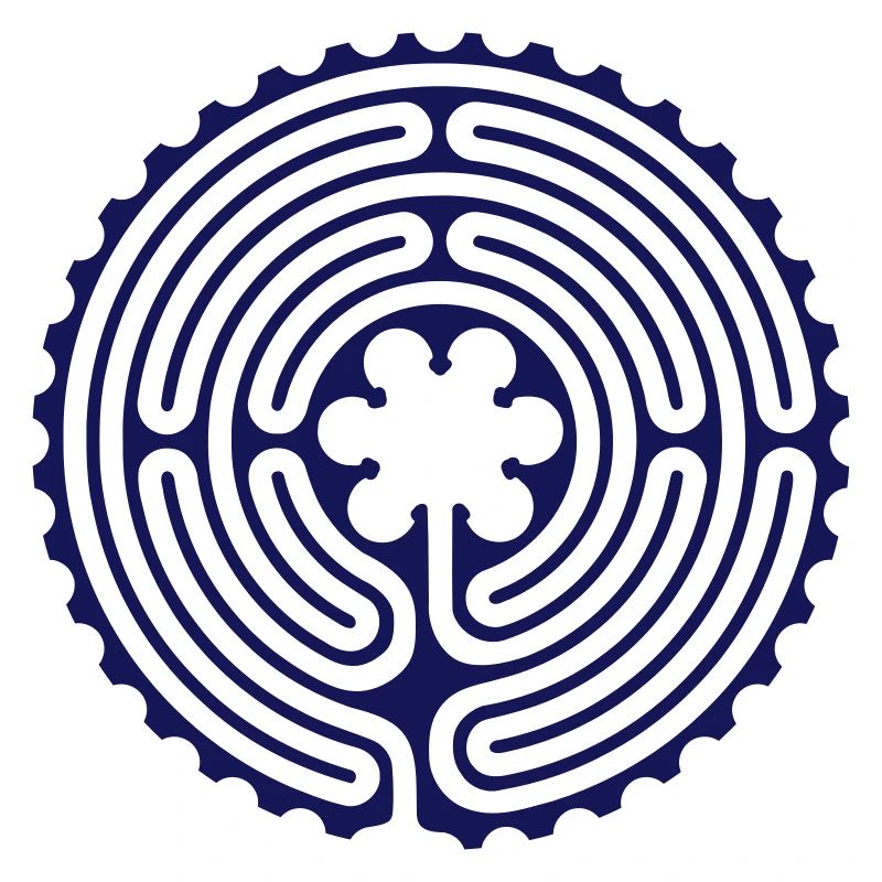 Changement de couleur d’illustration vectorielle de labyrinthe possible