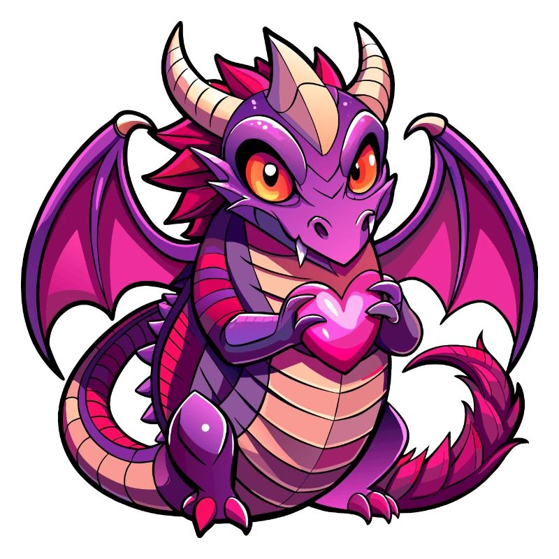 Farbenfroher Drache