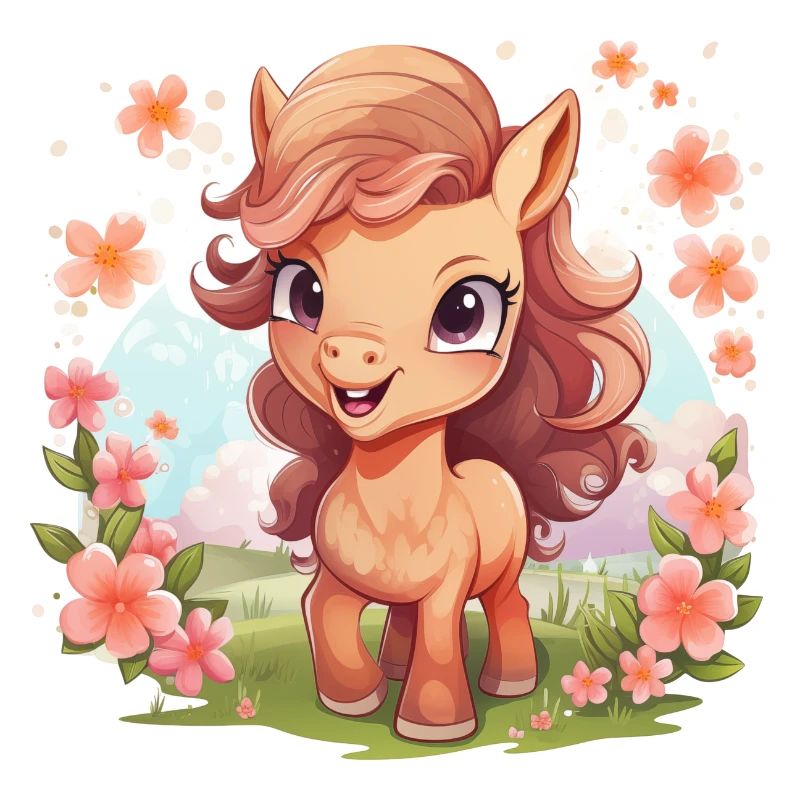 Kawaii Pony Spring