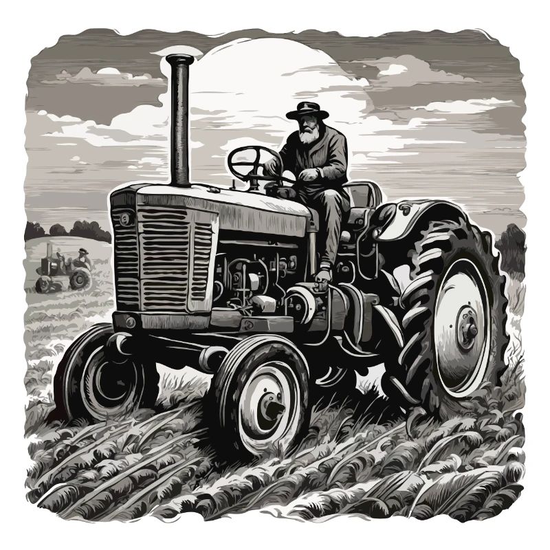 Tractor / Agriculture / Farmer / Field Work