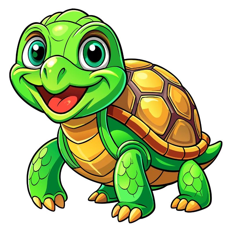 Mega Cute Turtle