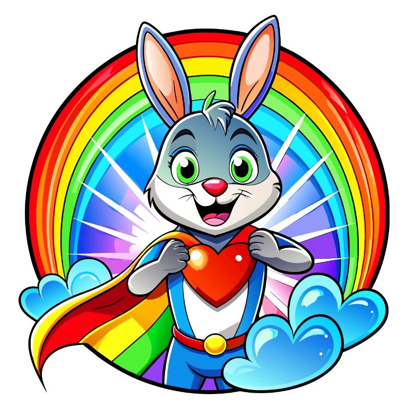 Superhelden Hase