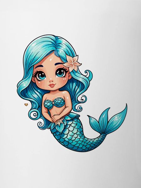 Mermaid fantasy illustration