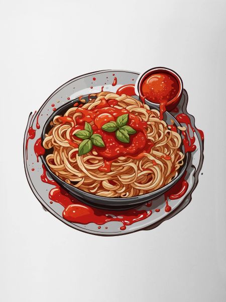 Spaghetti / Pasta / Pasta / Italy / Pizzeria