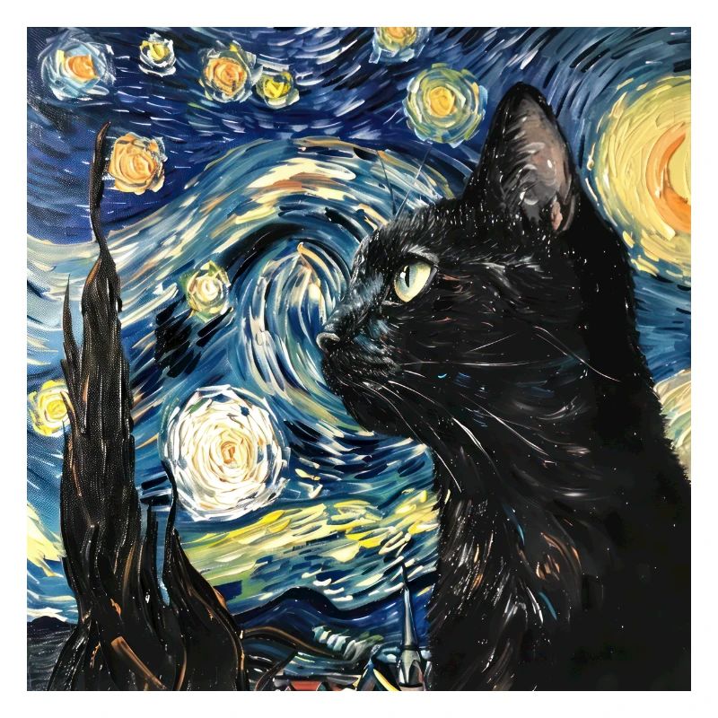 Chat, Motif De Chat