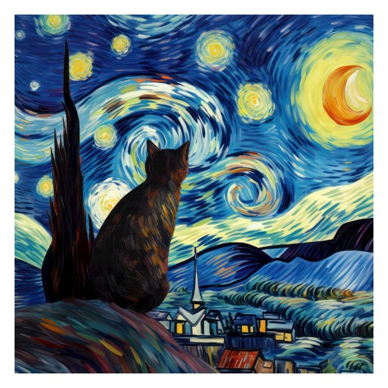 Chat, Motif De Chat