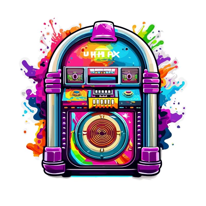 Jukebox / Musical Automaton / Retro / 50s