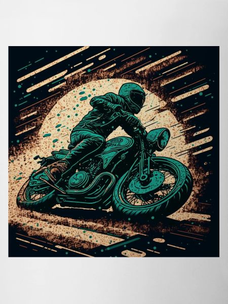 Caferacer dark green
