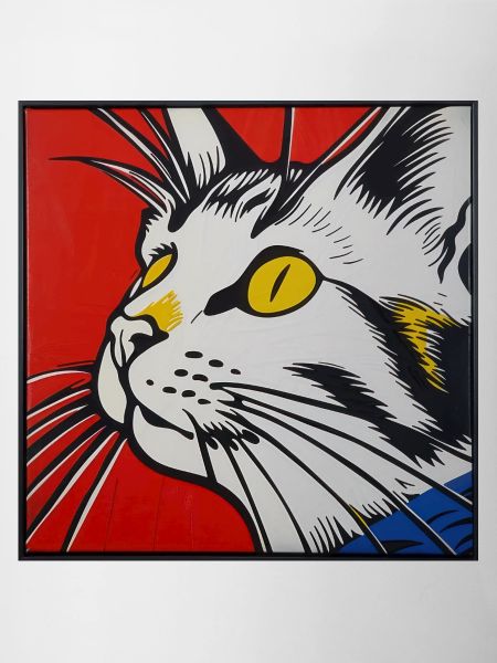 Cat, cat motif, comic