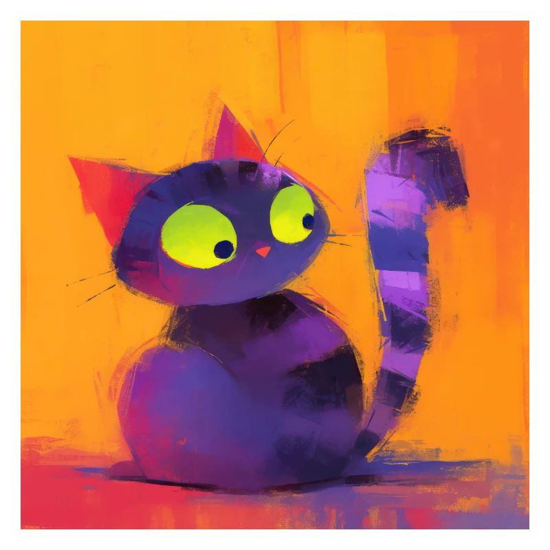 Chat, Motif De Chat