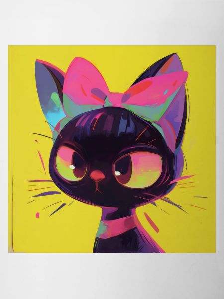 Chat, Motif De Chat