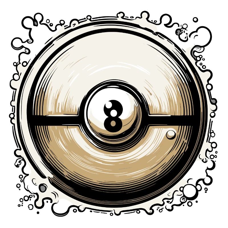 Billardtisch / Billiardkugel / 8 Ball / Pool / Kö