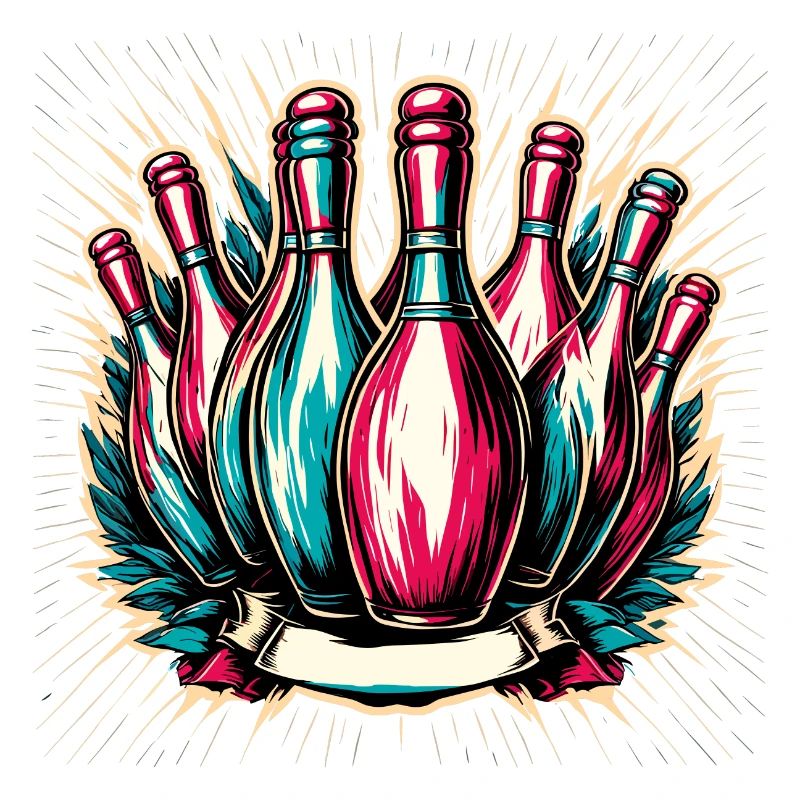Bowling / Quilles / Bowling / Pin / Strike
