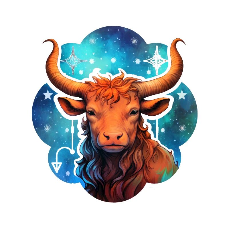 Taurus 2 zodiac art #tshirt