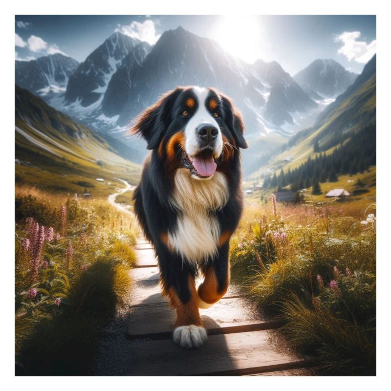 Bernese mountain dog