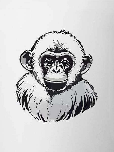 Aquarelles de singe