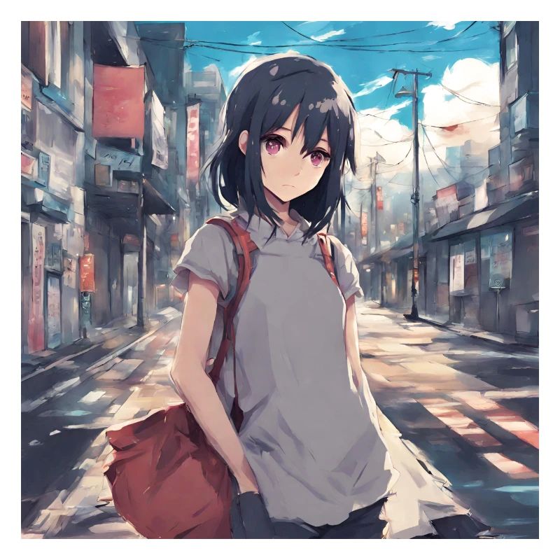 Süßer Mädchen-Anime