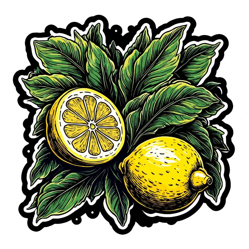 Lebensmittel / Obst / Markt / Vitamine / Design