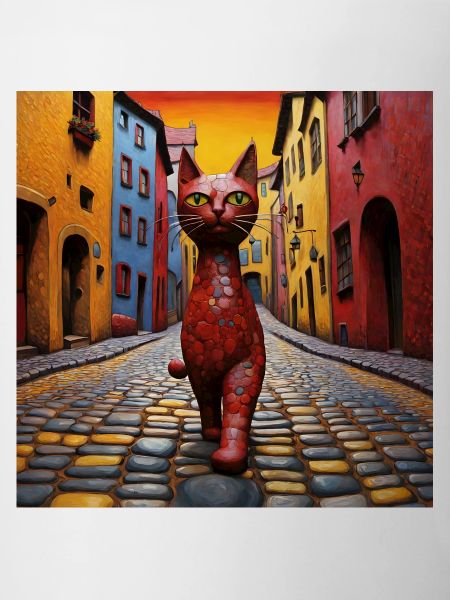 Surreal Pop Animals 7 Cat