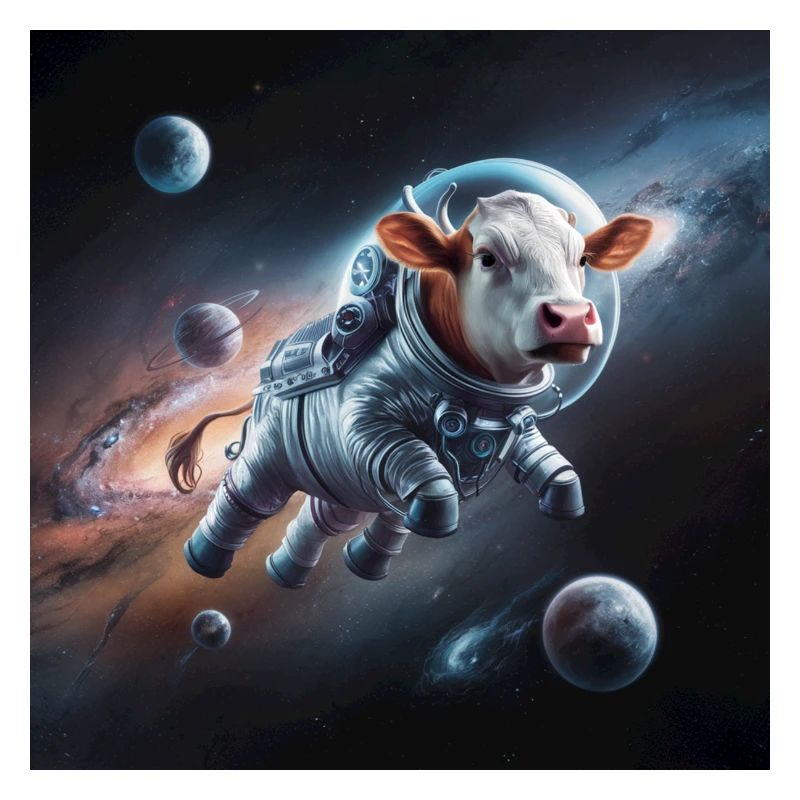 Vache de l’espace