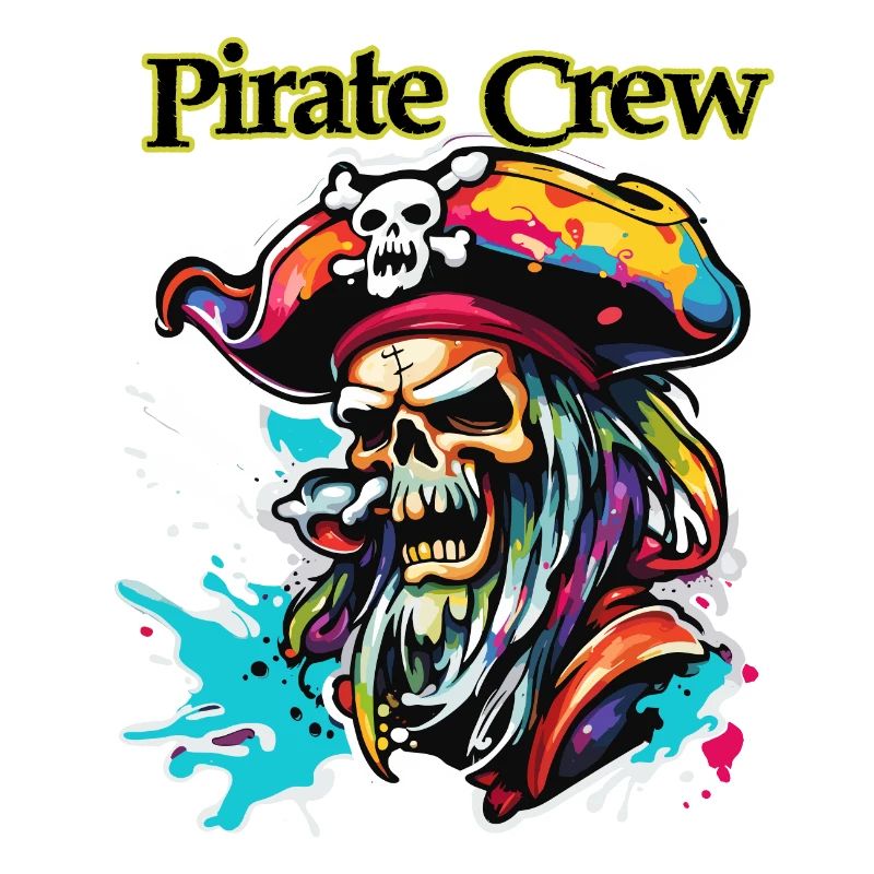 Pirate / Ahoy / Ancre / Capitaine / Crâne / Rhum