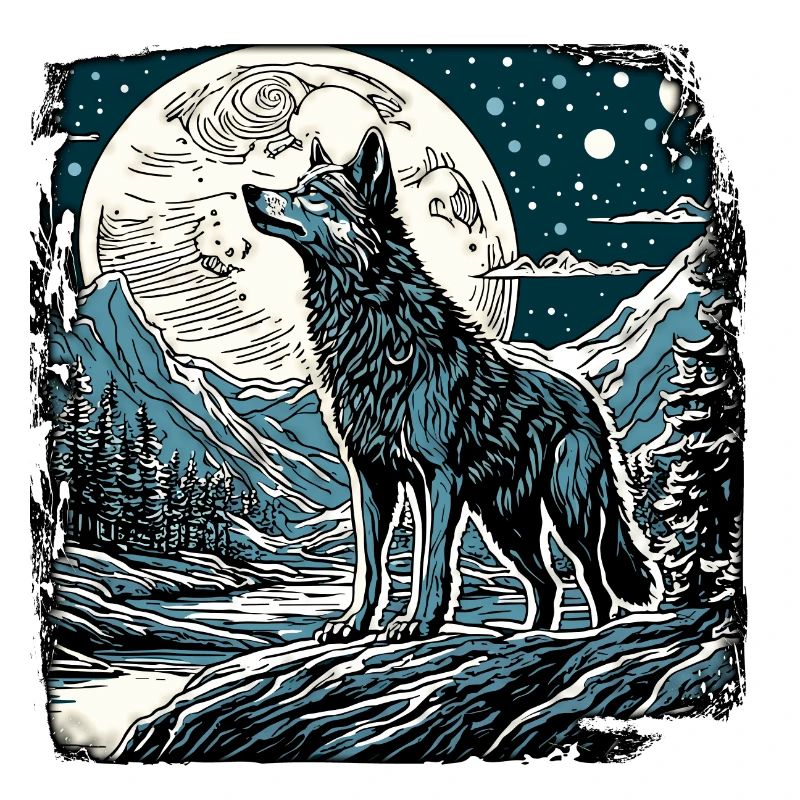Wolf / Pack / Forest / Wild / Wildlife / Howl