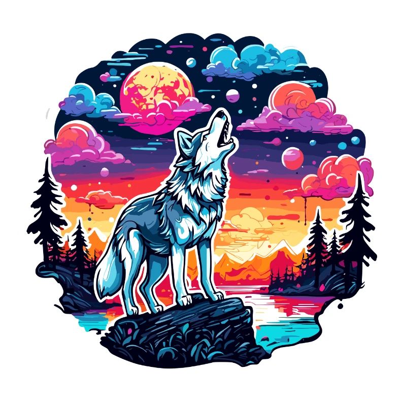 Wolf / Pack / Forest / Wild / Wildlife / Howl